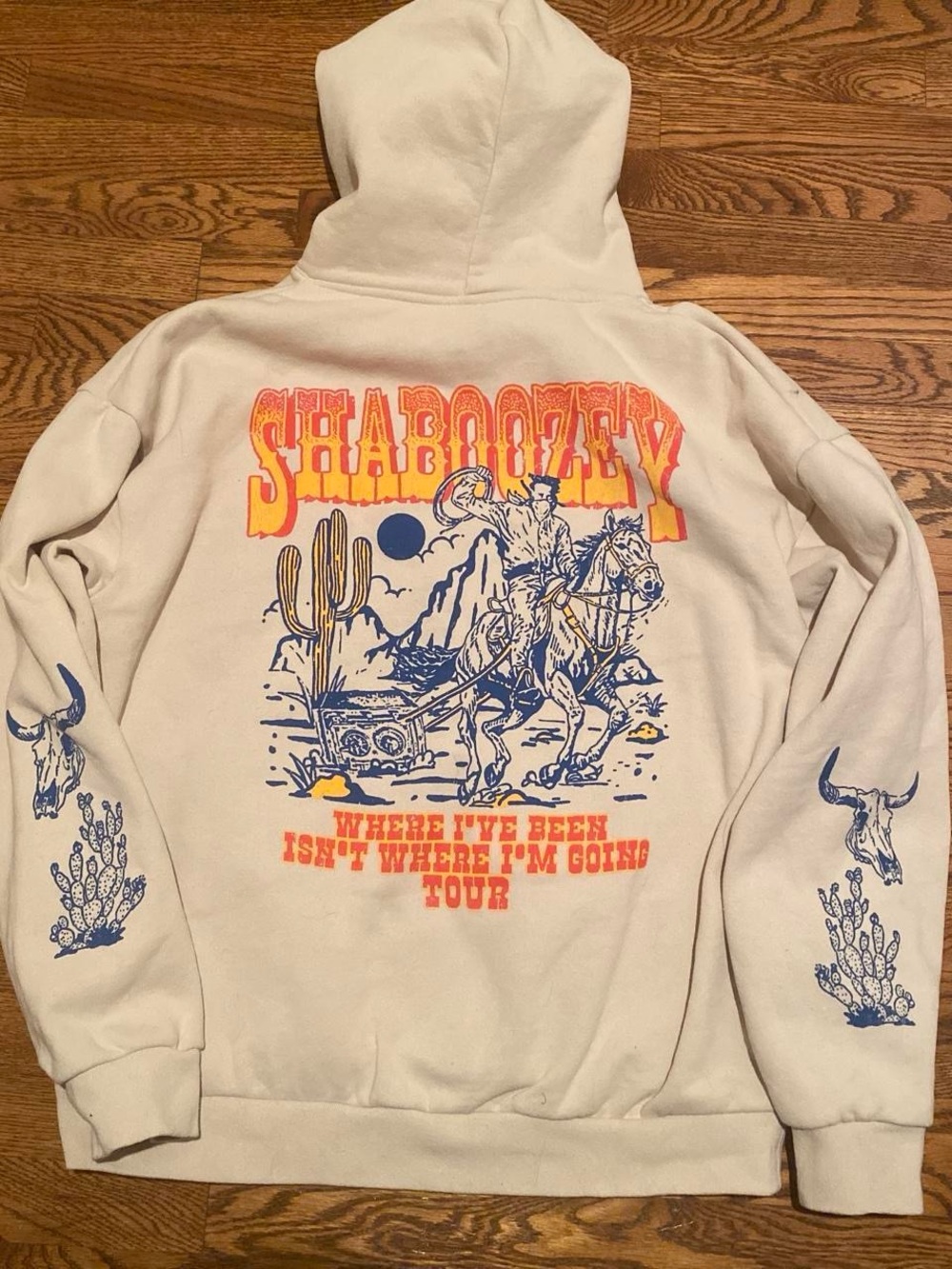 Shaboozey Lone Rider Official Tour Hoodie, XL